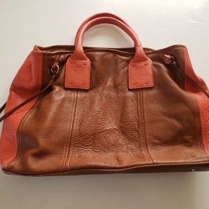Divarese Large Leather bag briefcase